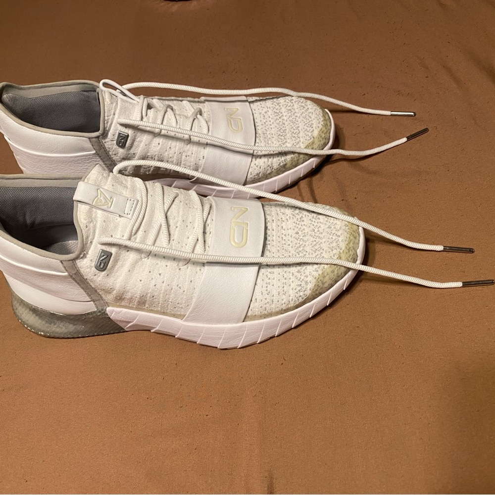Cam Newton Men's White Athletic Shoes - Picture 2 of 5